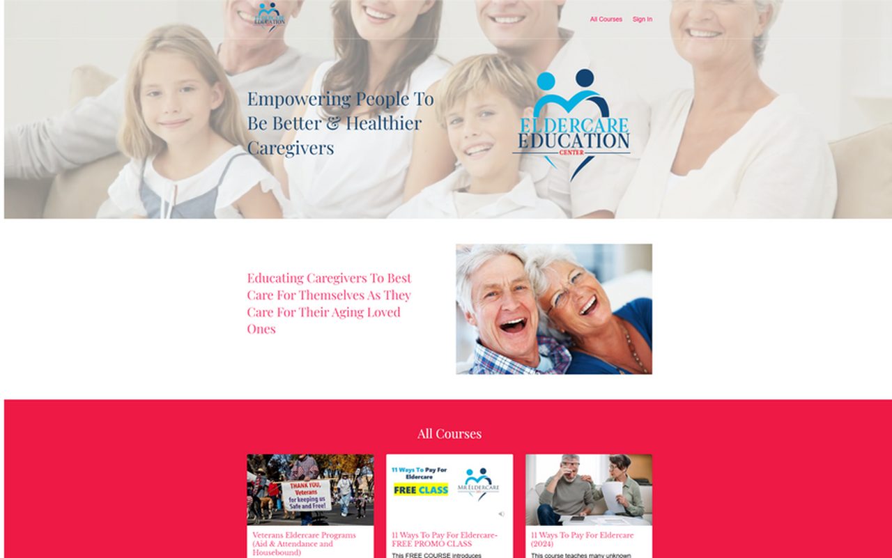 Eldercare Education Center: project by Fourio Solutions