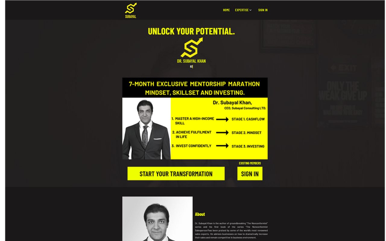 Subayal: 7-Month Mentorship Marathon: project by Fourio Solutions